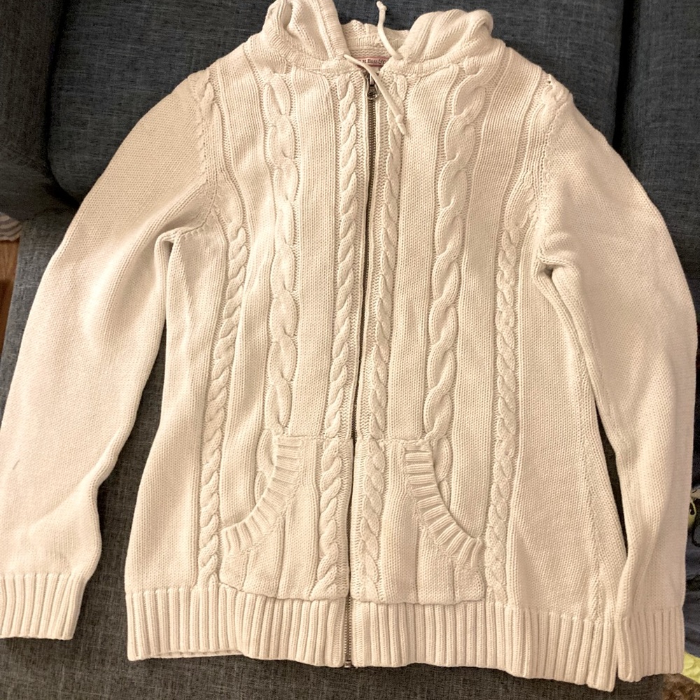 G.H. Bass & Co. Women’s Zip-up Hoodie Sweater, Size M